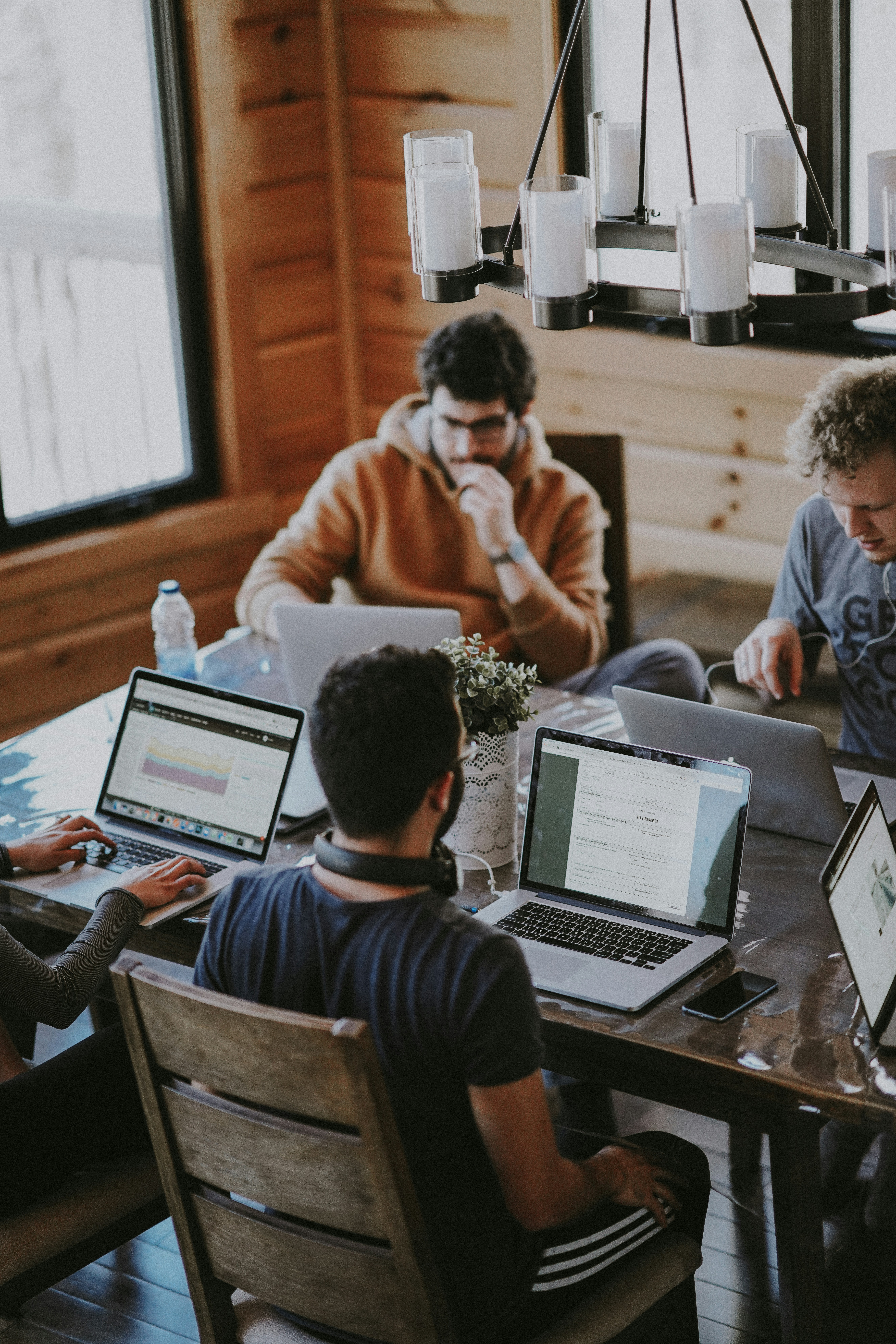 Developers working